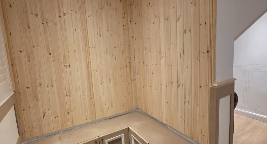 Bespoke Mudroom Carpentry in Ashford, Surrey
