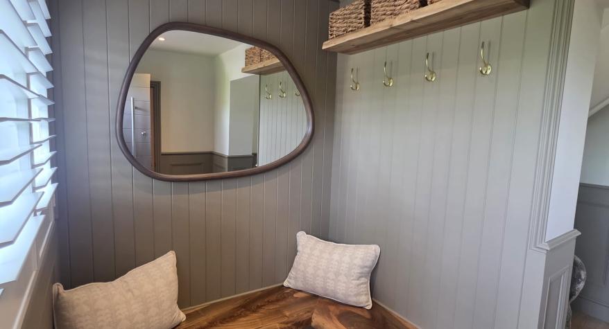 Bespoke Mudroom Carpentry in Ashford, Surrey