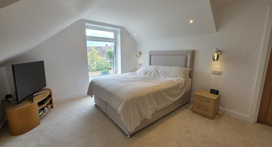 Loft conversion, front extension and full internal remodel in Staines