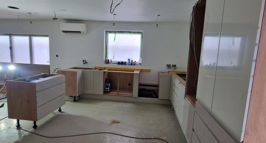 Loft conversion, front extension and full internal remodel in Staines