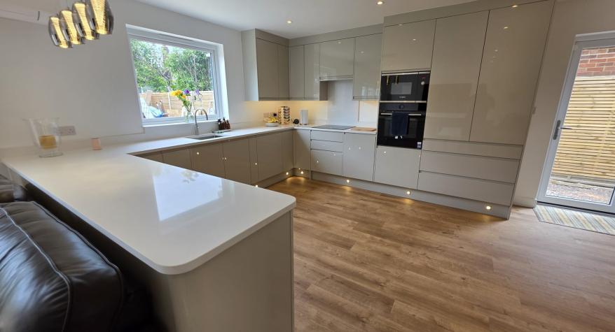 Loft conversion, front extension and full internal remodel in Staines