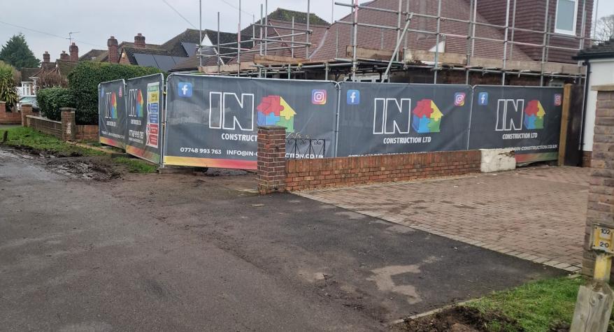 Loft conversion, front extension and full internal remodel in Staines